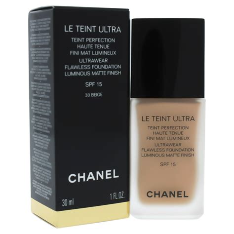 matte chanel foundation|chanel foundation 30 beige.